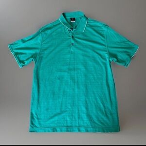 Nike Men's Turquoise Polo with Contrast Trim
